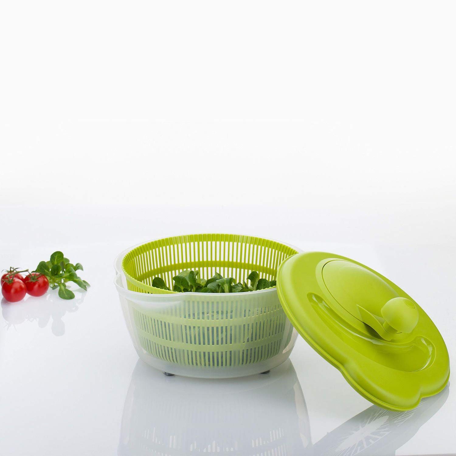 westmark-fortuna-essoreuse-salade-5-litres-26-cm-plastique-sans-bpa-transparent- image 7