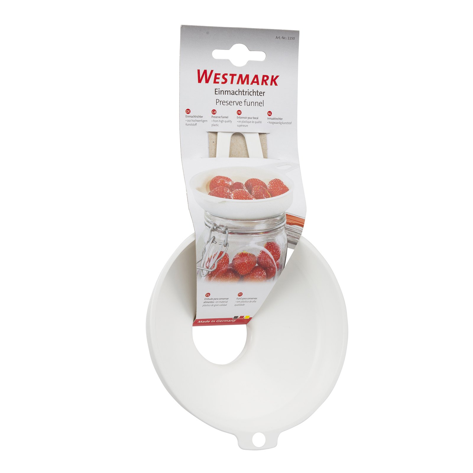 westmark-entonnoir-confiture-et-conserve-grande-ouverture-entonnoir-de-remplissa image 7