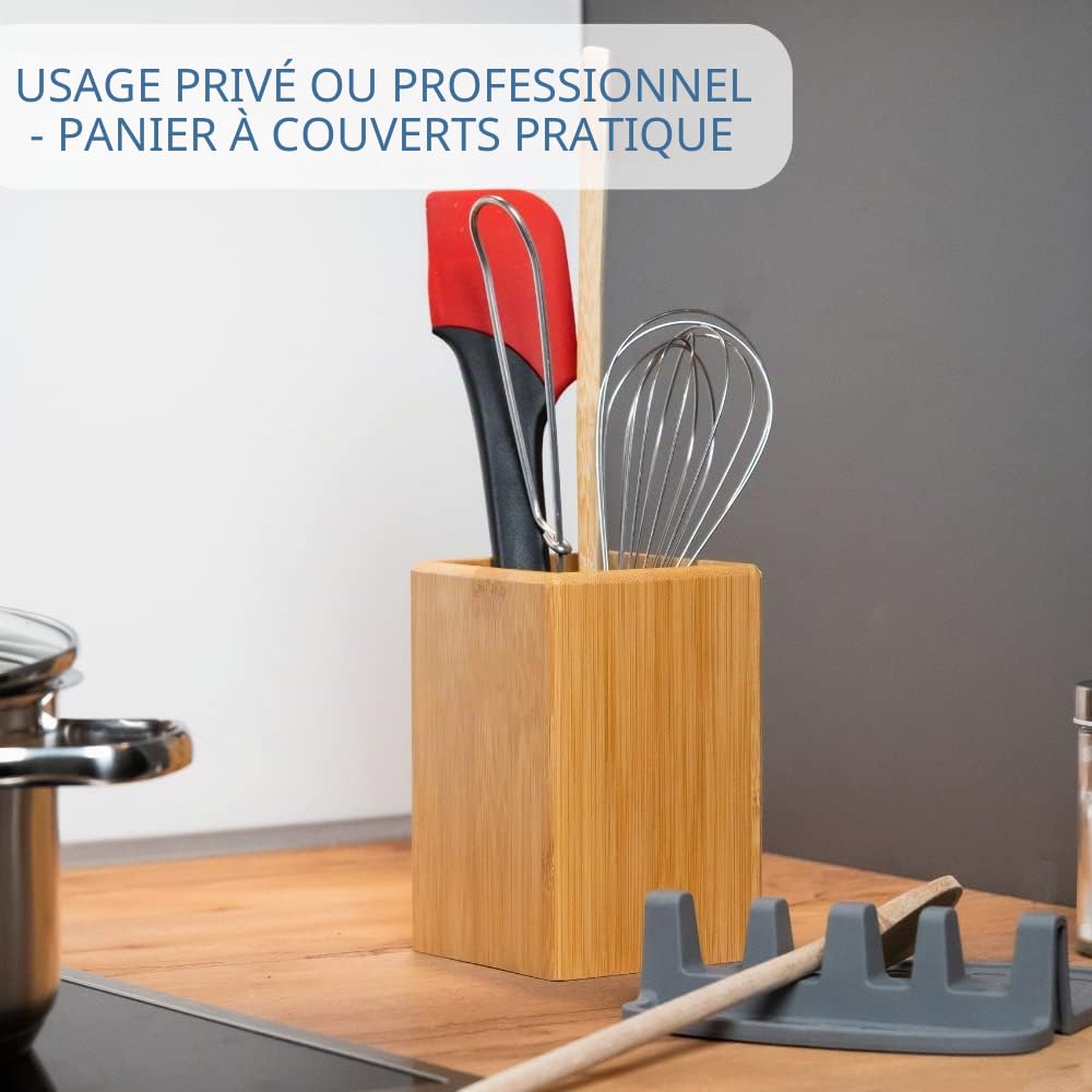 westmark-tapas-friends-69862270-porte-ustensiles-organisateur-de-cuisine-carr-en image 2