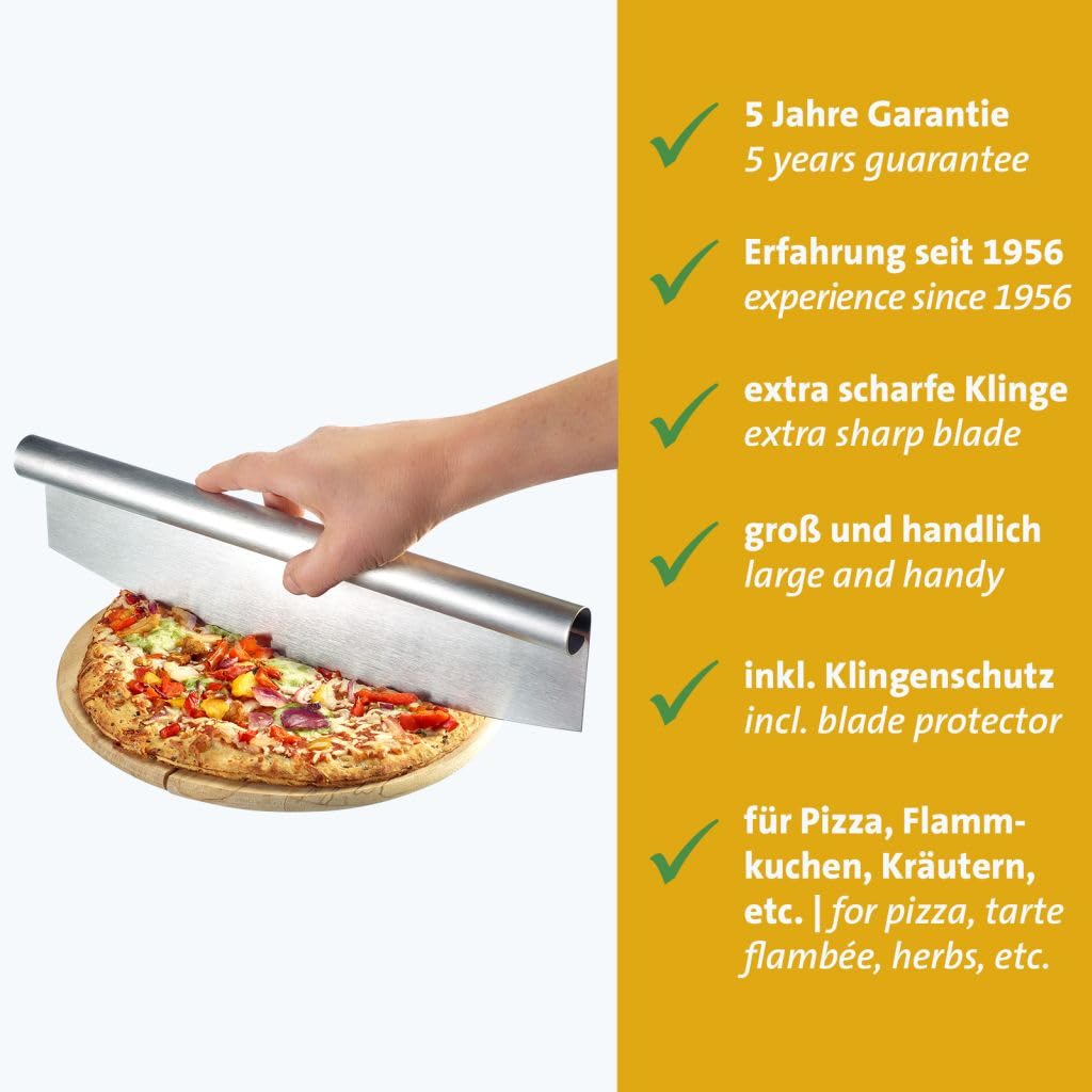 westmark-easy-couteau-pizza-basculant-en-acier-inoxydable-avec-poign-e-ergonomiq image 2