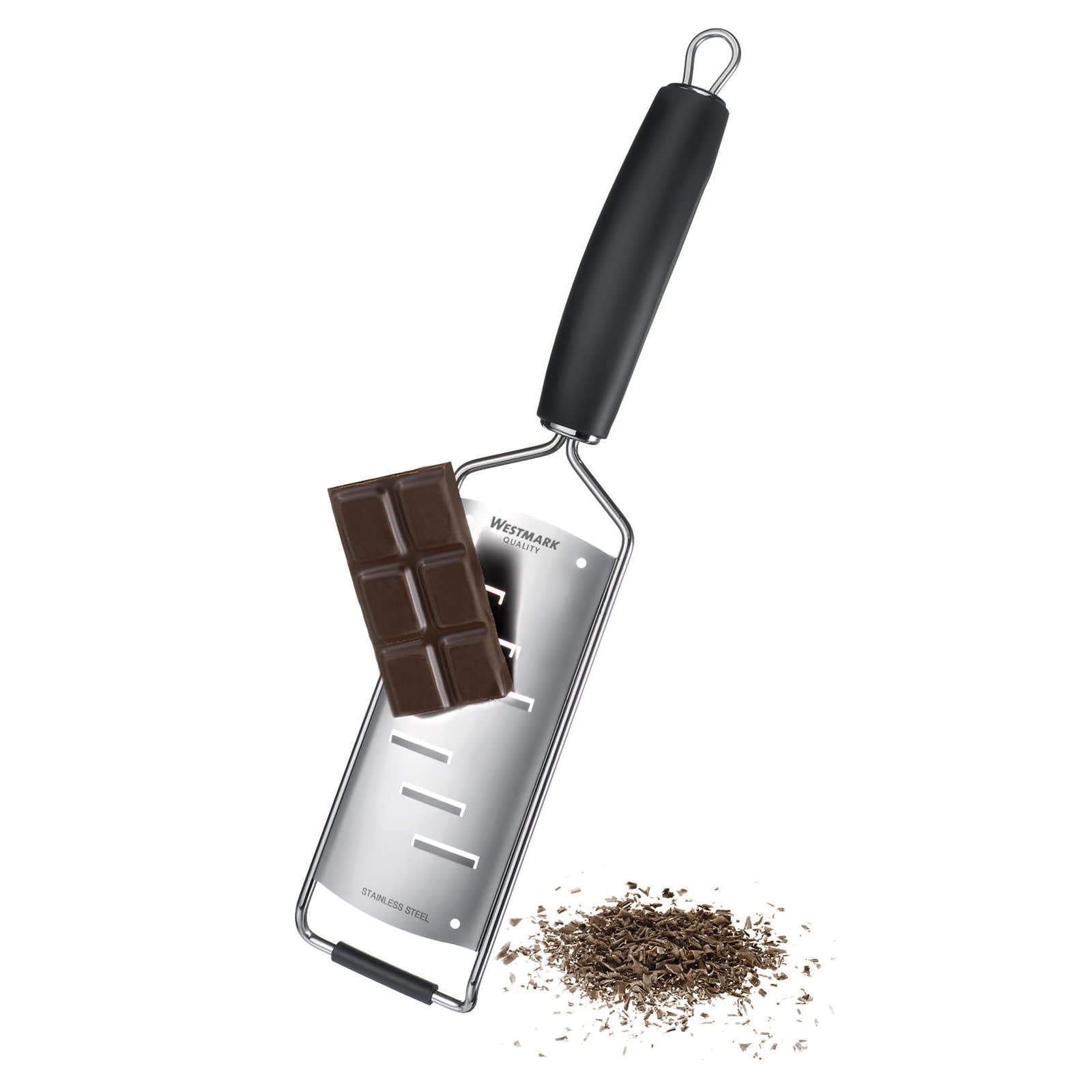 westmark-technicus-square-r-pe-l-gumes-coupe-fine-acier-inoxydable-plastique-noi image 3