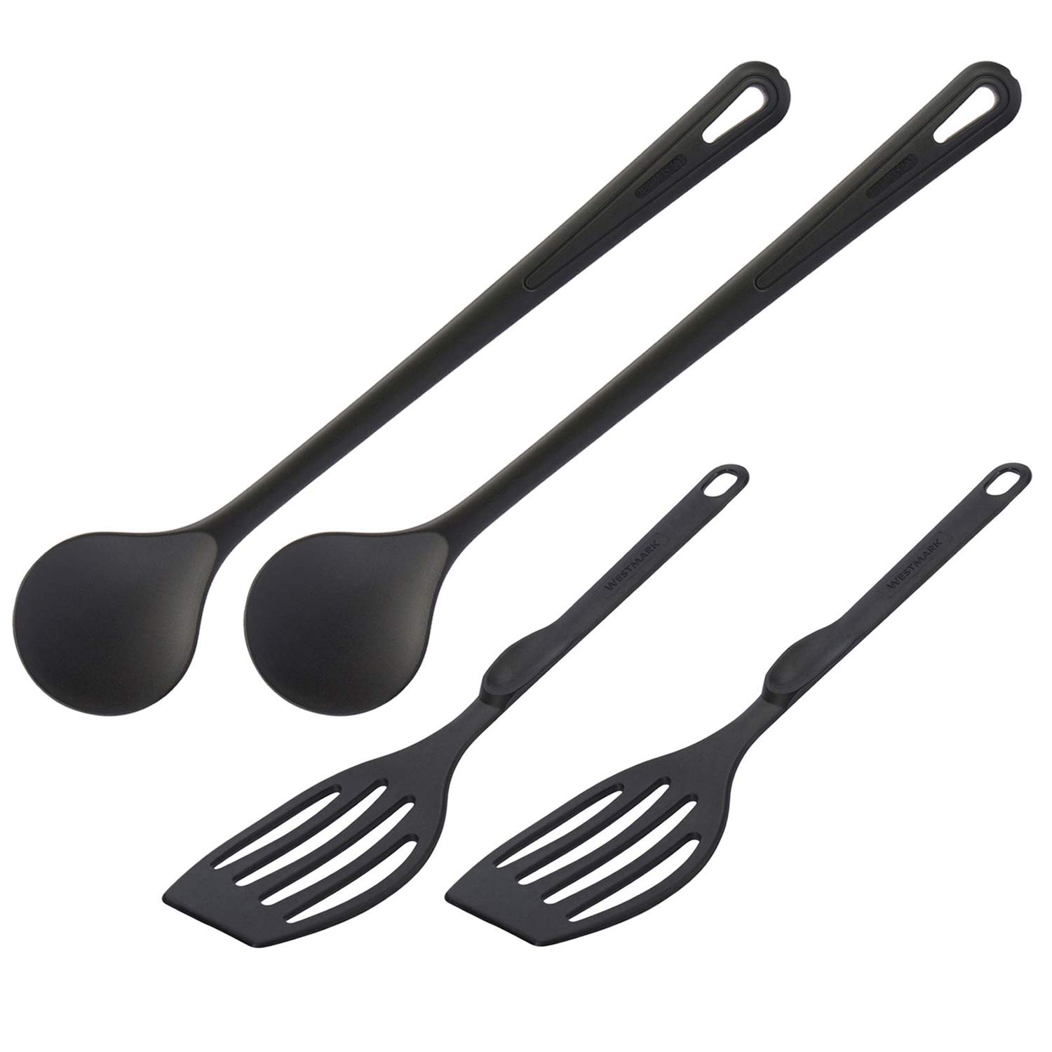 westmark-gentle-flonal-203522e6-set-4-pi-ces-2-spatules-2-cuill-res-remuer-polya image 1