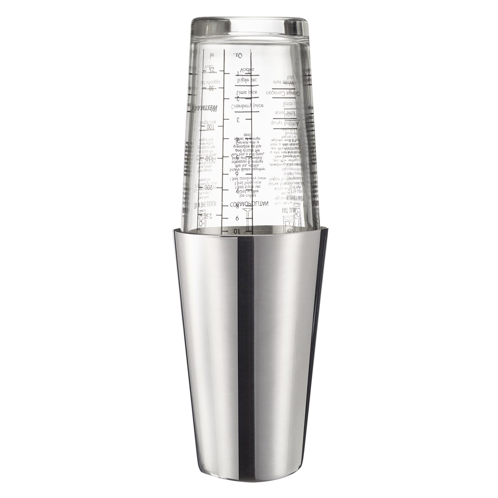 westmark-sam-shaker-cocktail-boston-avec-chelle-passoire-int-gr-e-et-6-recettes- image 8