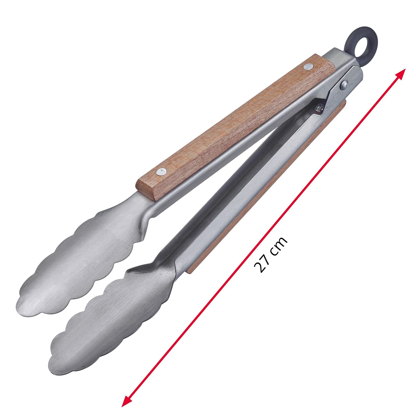 westmark-16272270-pince-barbecue-classic-wood-mini-en-acier-inoxydable-poign-es- image 6