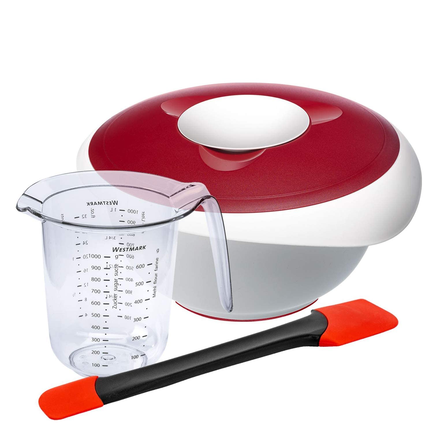westmark-315322e6-set-de-cuisine-et-p-tisserie-3-pi-ces-bol-m-langeur-2-5-l-avec image 1