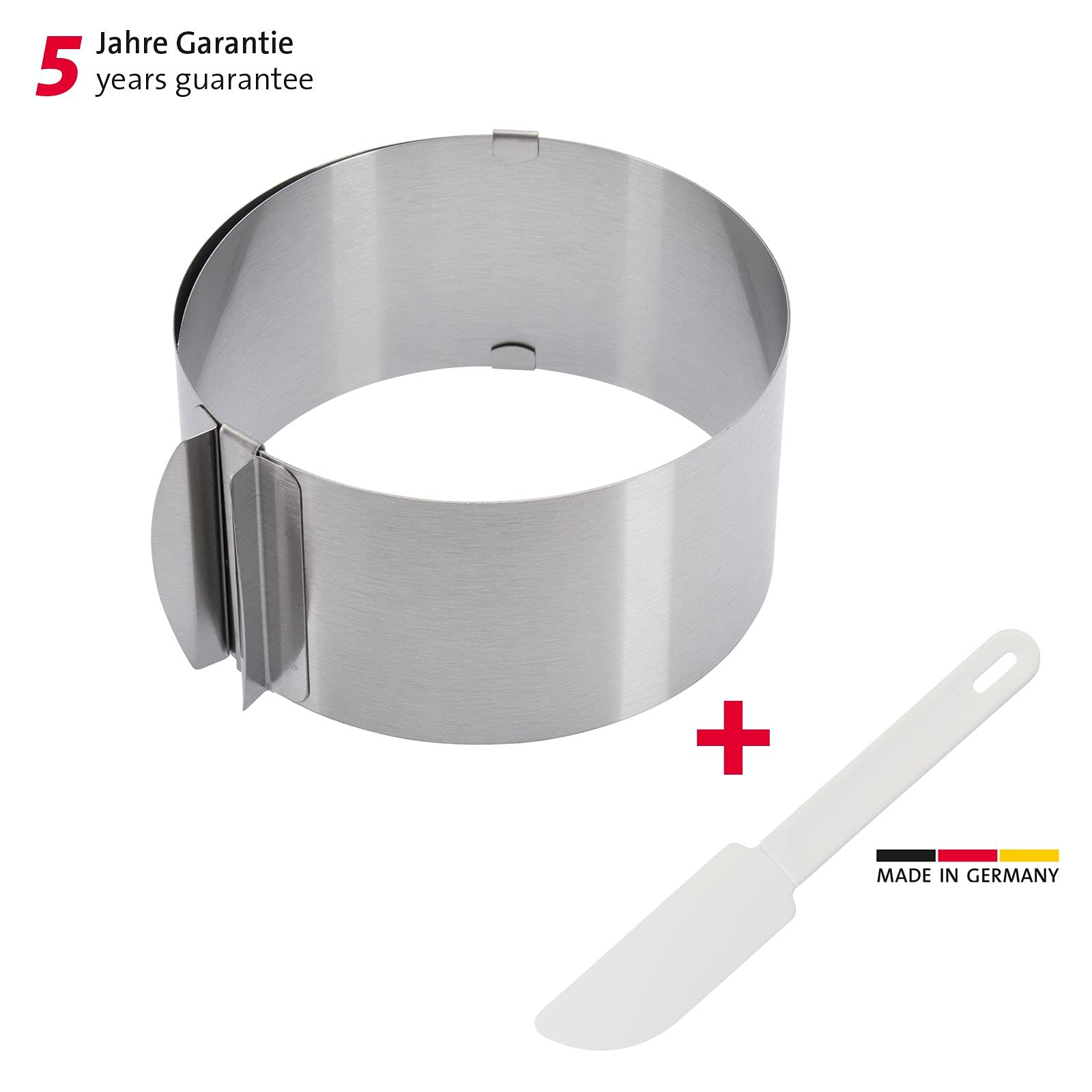 westmark-313122e6-classic-cercle-g-teau-cercle-tarte-en-acier-inoxydable-avec-gr image 2