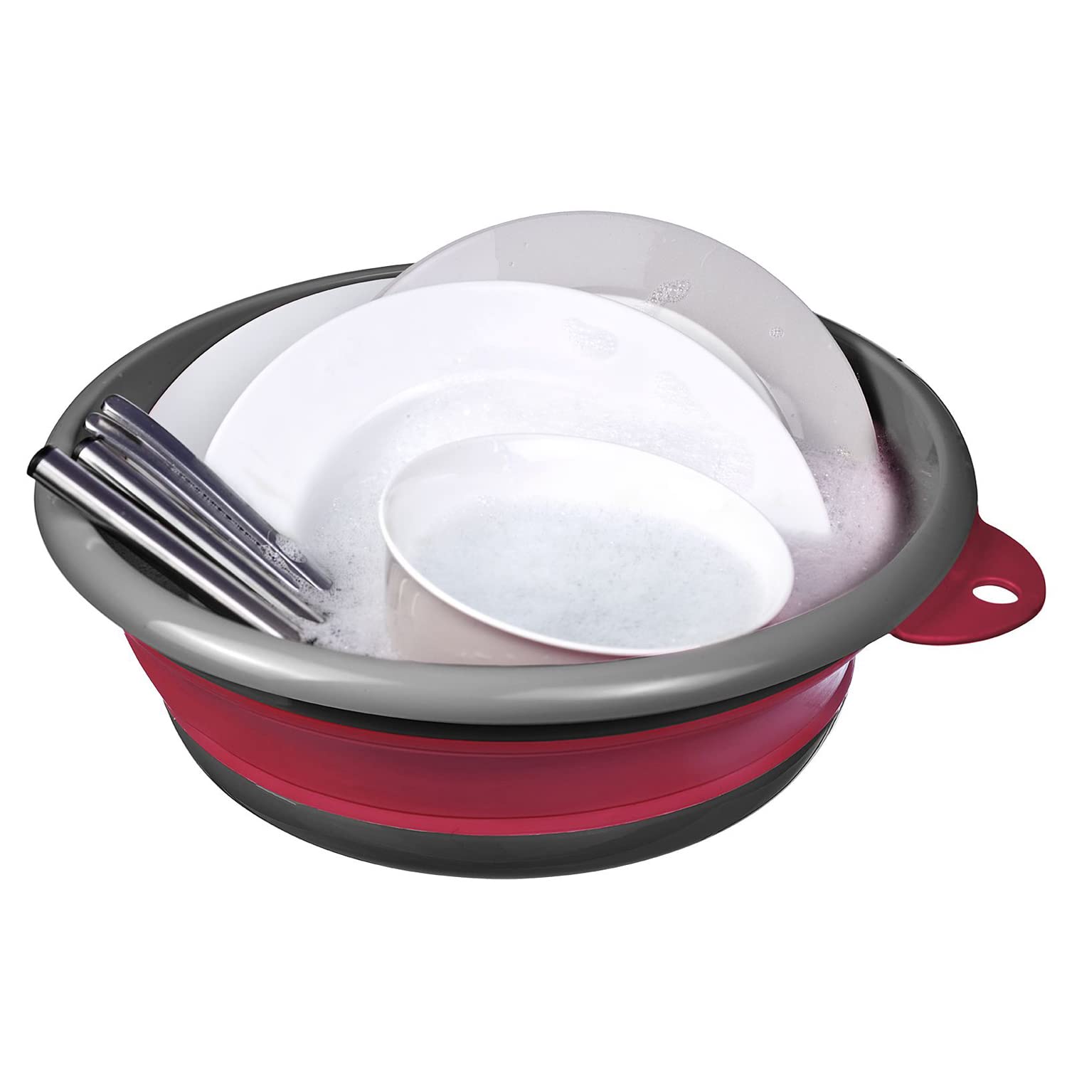 westmark-bassine-pliable-21312270-avec-crochet-de-suspension-capacit-4500-ml-pla image 5