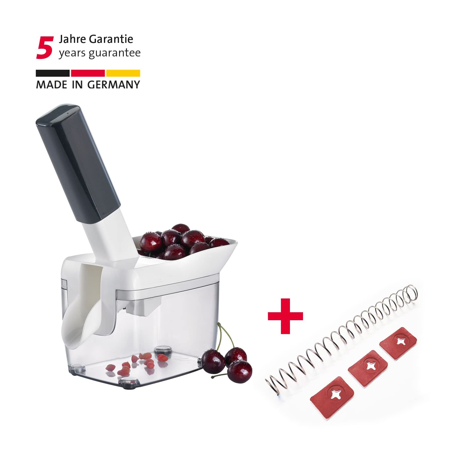 westmark-kernfix-403522e6-d-noyauteur-de-cerises-avec-verseur-cassette-noyaux-et image 2