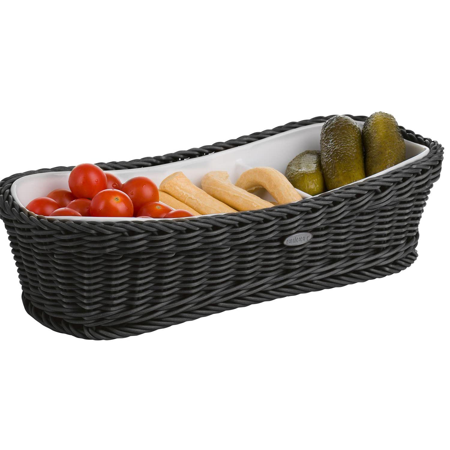 westmark-saleen-2101819160-panier-rectangulaire-avec-bol-en-porcelaine-3-compart image 2