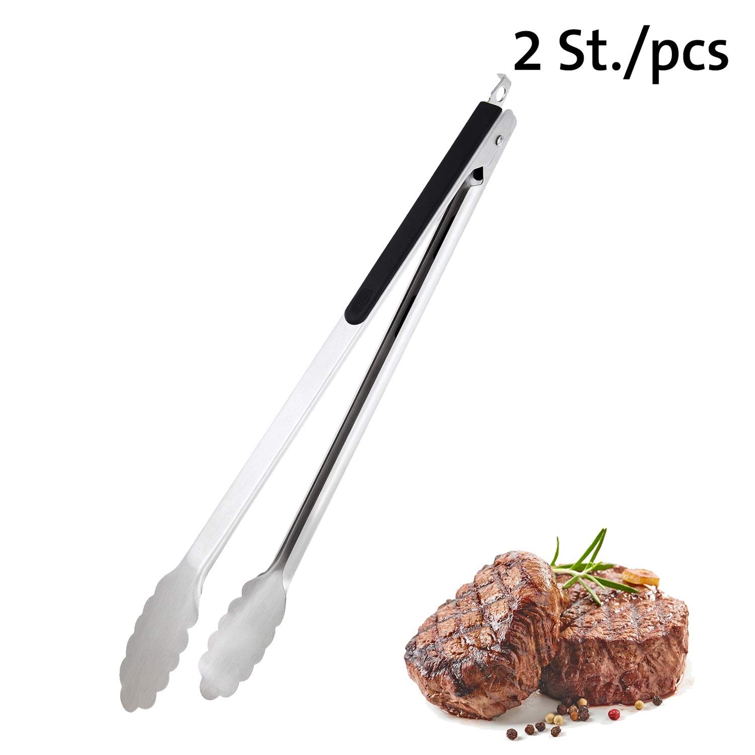 westmark-pinces-grillade-barbecue-classic-spezial-maxi-2-pi-ces-40-cm-poign-es-c image 2