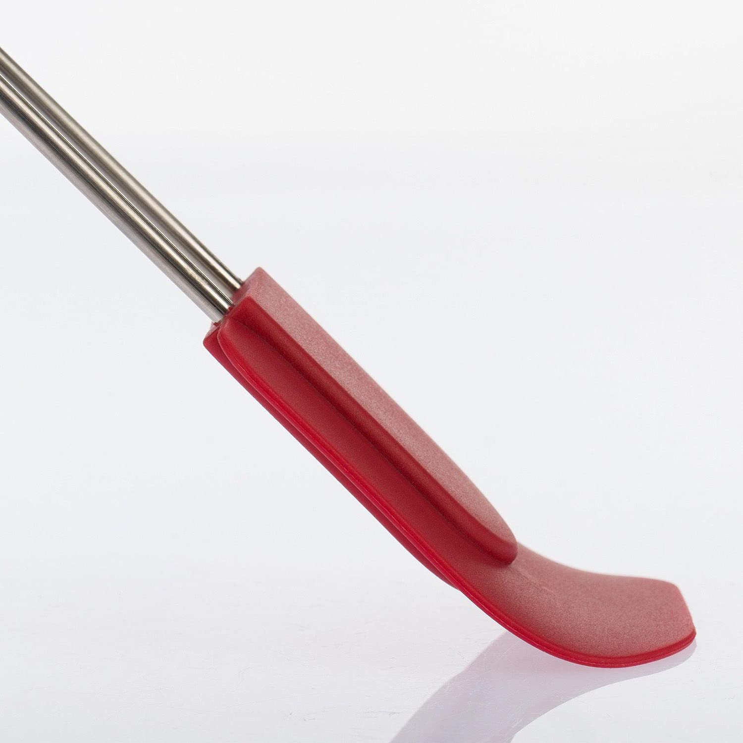 westmark-spatule-grattoir-p-te-silicone-28-5-cm-manche-acier-inoxydable-rouge-15 image 4