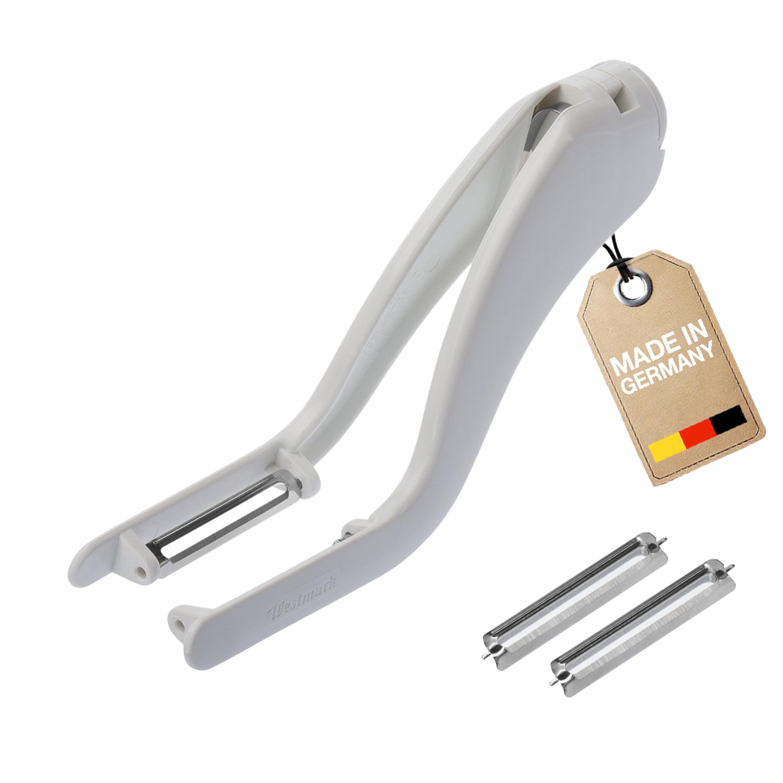 westmark-60502260-double-plucheur-peel-star-lames-inox-mobiles-pour-l-gumes-long image 8