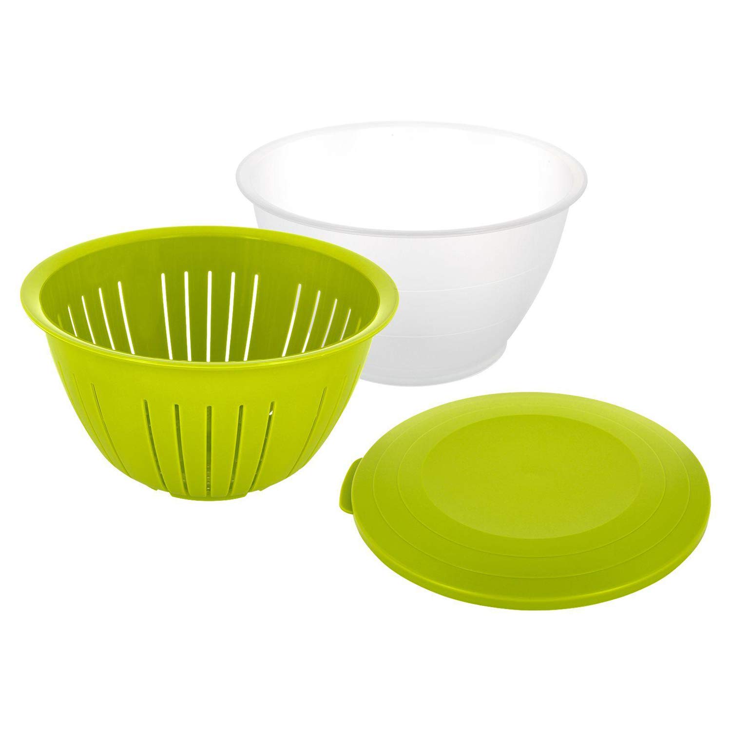 westmark-olympia-2418227a-ensemble-bol-4-4-l-avec-couvercle-et-passoire-3-pi-ces image 1