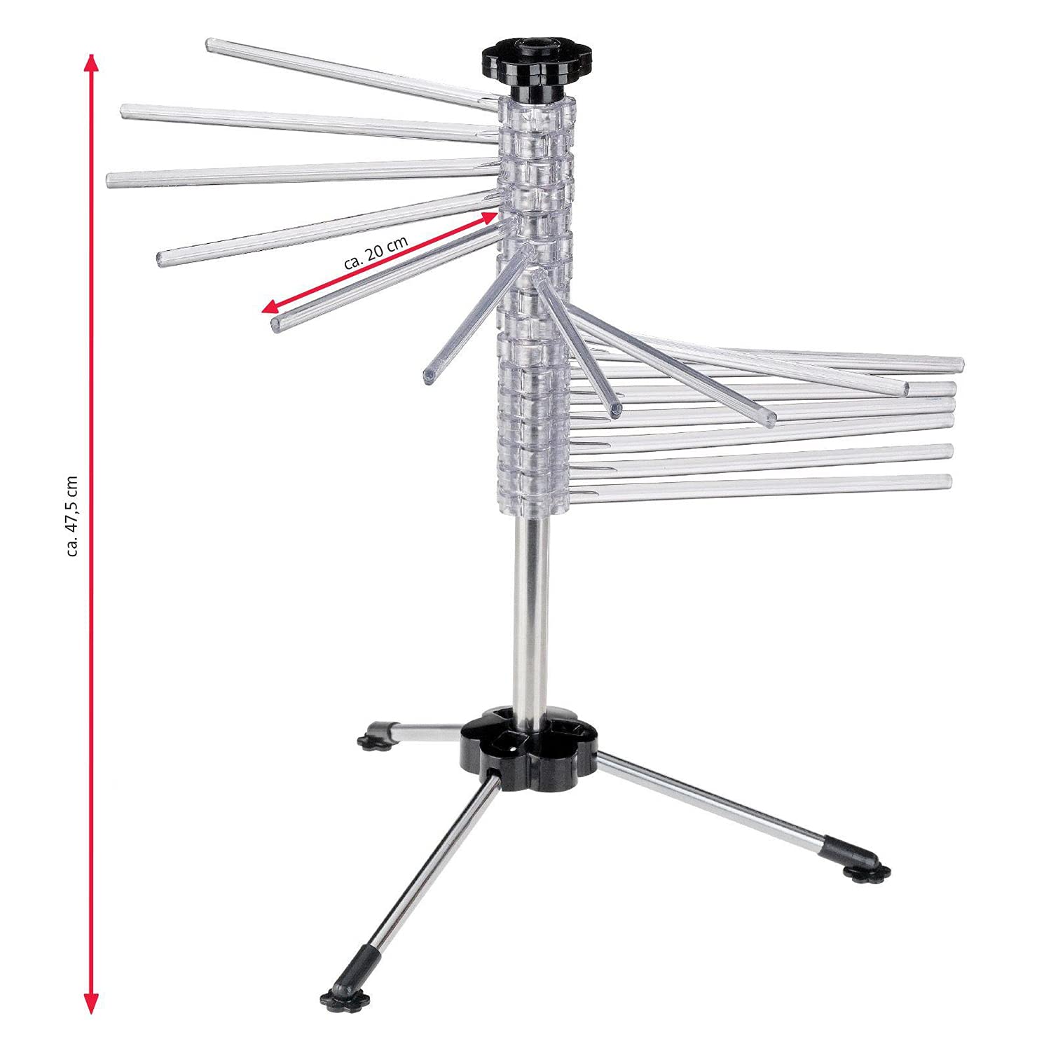 westmark-pasta-tree-61332260-s-choir-p-tes-16-tiges-pliable-plastique-acier-inox image 2