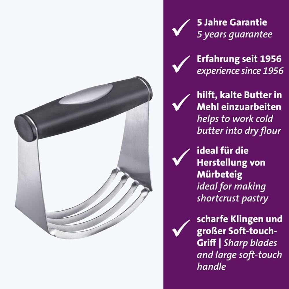 westmark-master-line-m-langeur-de-p-te-en-acier-inoxydable-pour-p-tes-g-teaux-pa image 2