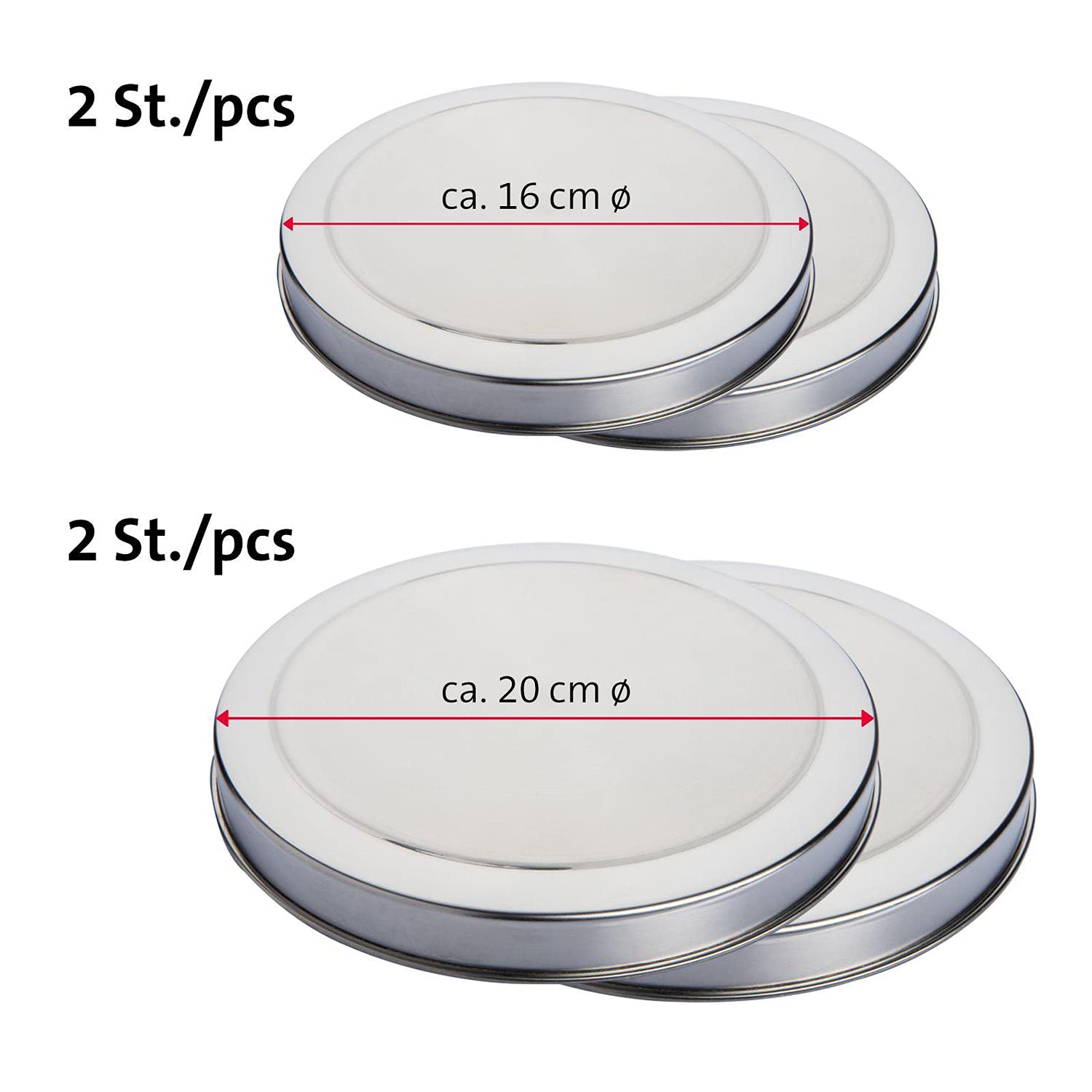 westmark-52382260-plaque-de-cuisson-herdabdeckplatten-4-plaques-en-acier-inoxyda image 5