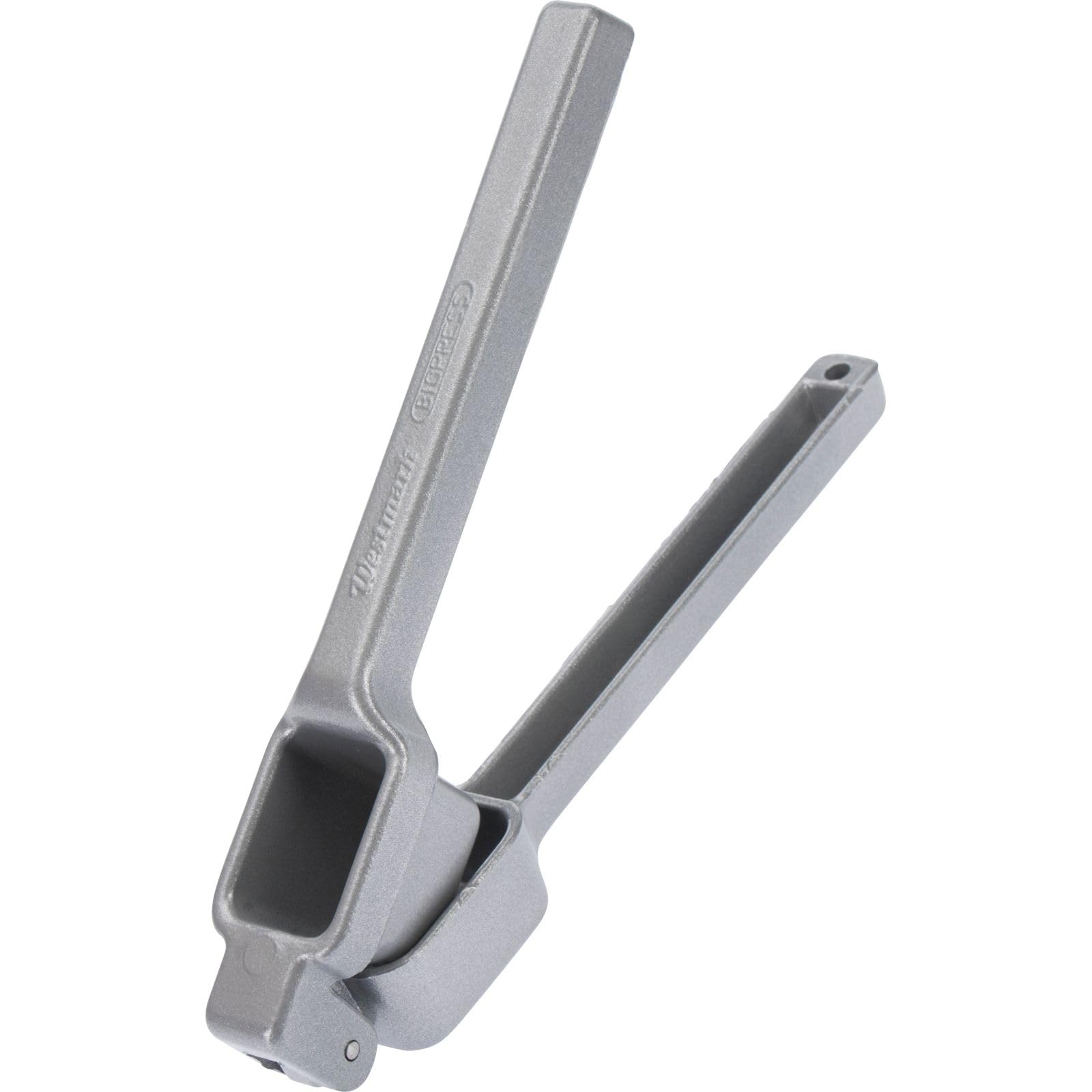 westmark-biopress-presse-ail-en-aluminium-15-2-cm-pressoir-compact-argent-301022 image 1