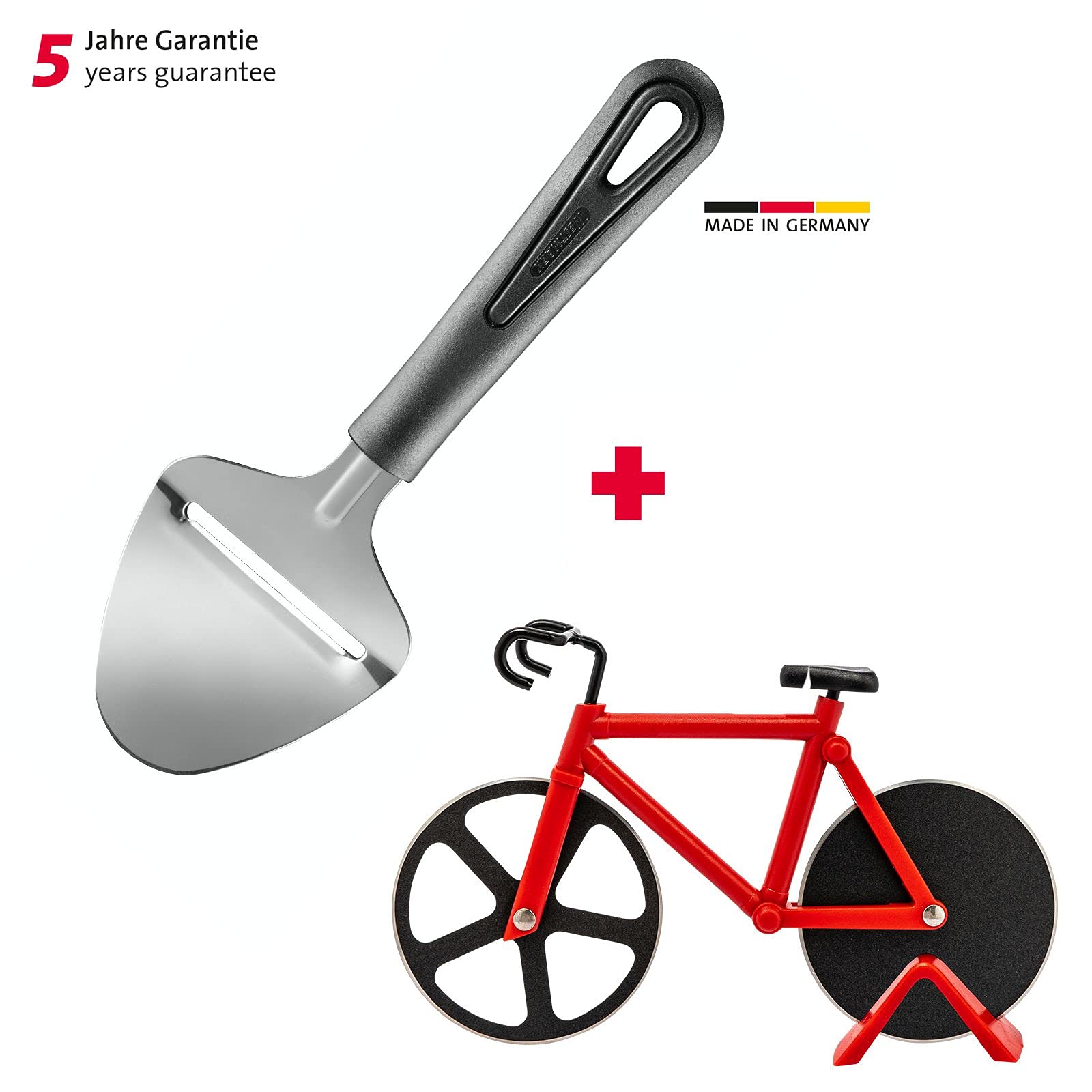 westmark-132922e6-roulette-pizza-en-polypropyl-ne-rouge-noir image 2