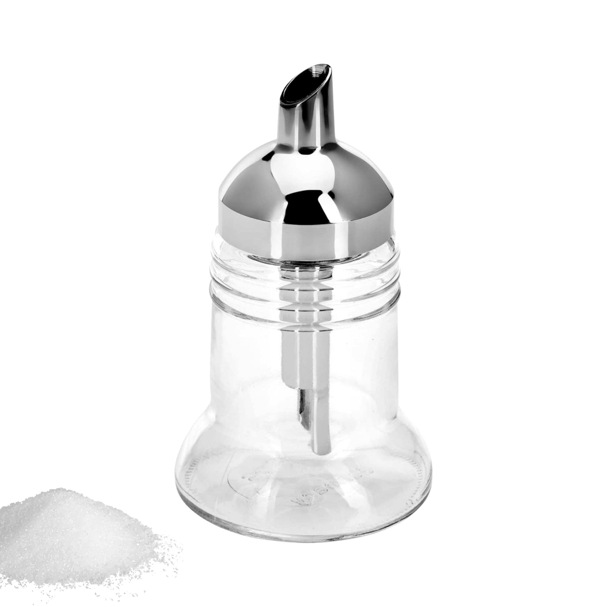 westmark-distributeur-de-sucre-paris-chrom-sucrier-distributeur-doseur-en-verre- image 1