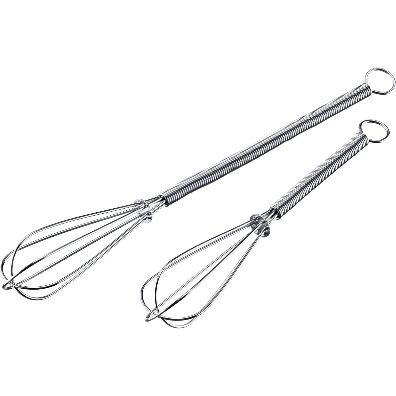westmark-12472270-set-de-2-mini-fouets-en-acier-inoxydable-18-8-15-cm-et-20-cm-a image 1