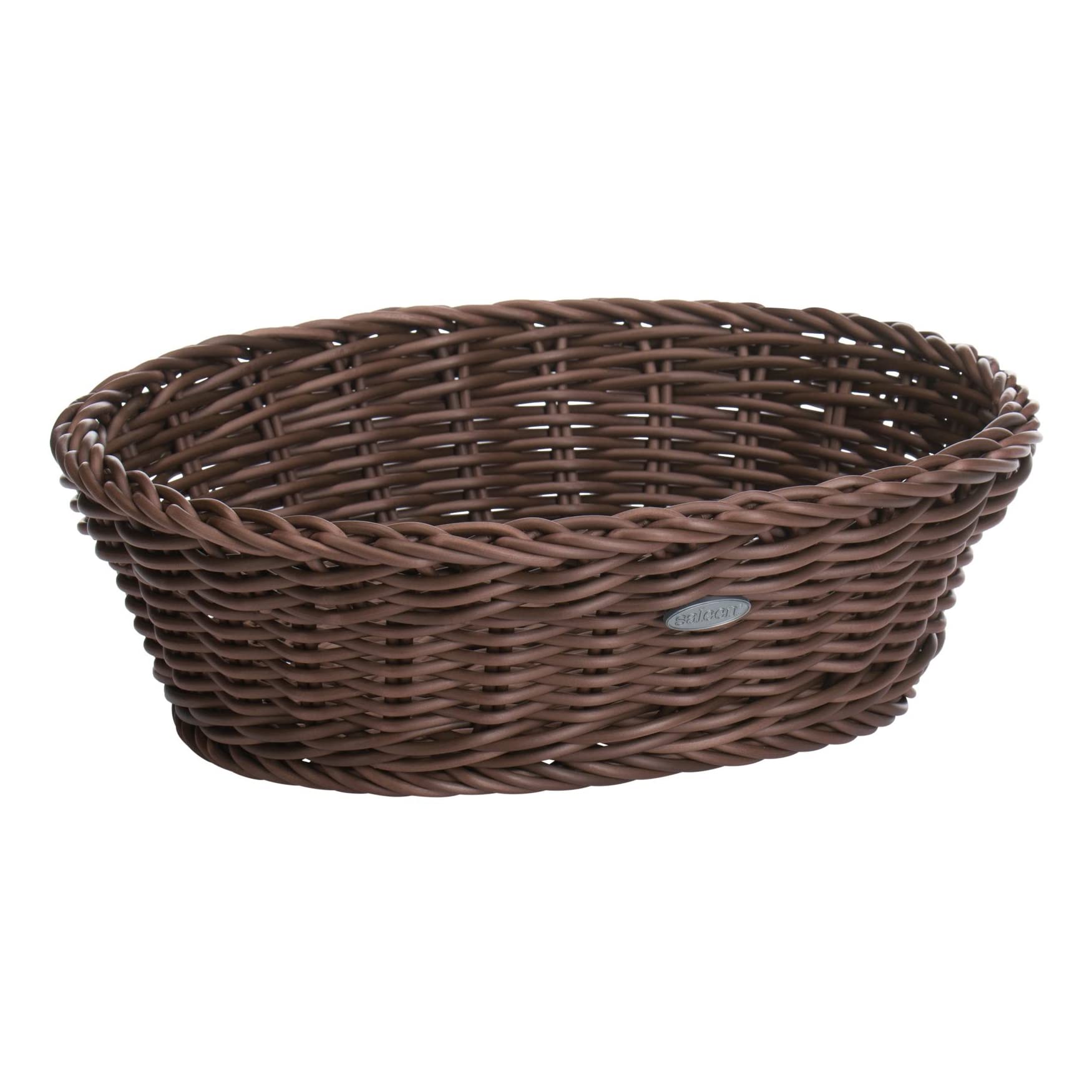 westmark-saleen-2038918-corbeille-ovale-marron-25-5-x-19-x-8-cm-vannerie-artisan image 1