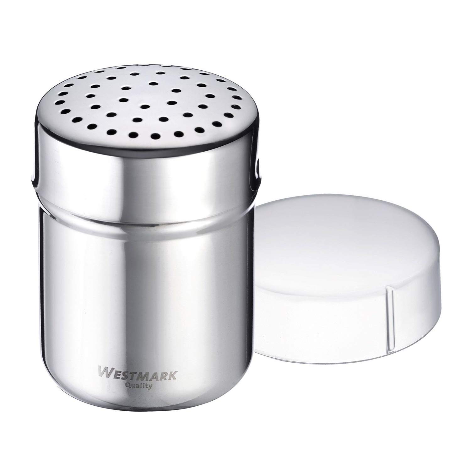 westmark-69502260-saupoudreuse-sucre-glace-acier-inoxydable-tamis-fin-avec-couve image 8