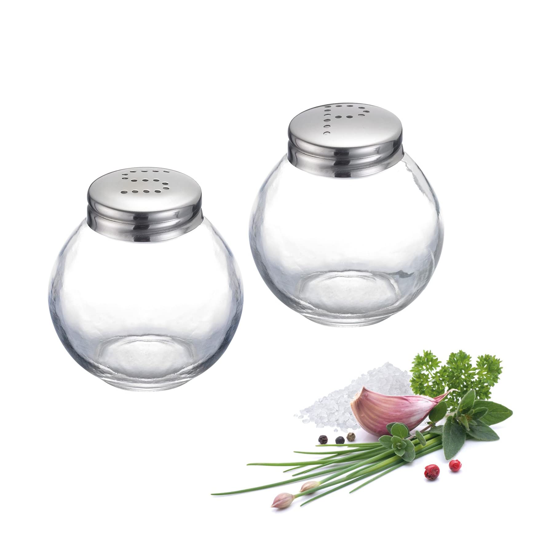 westmark-654622e1-sali-re-et-poivri-re-roma-set-de-2-verre-et-acier-inoxydable-5 image 6