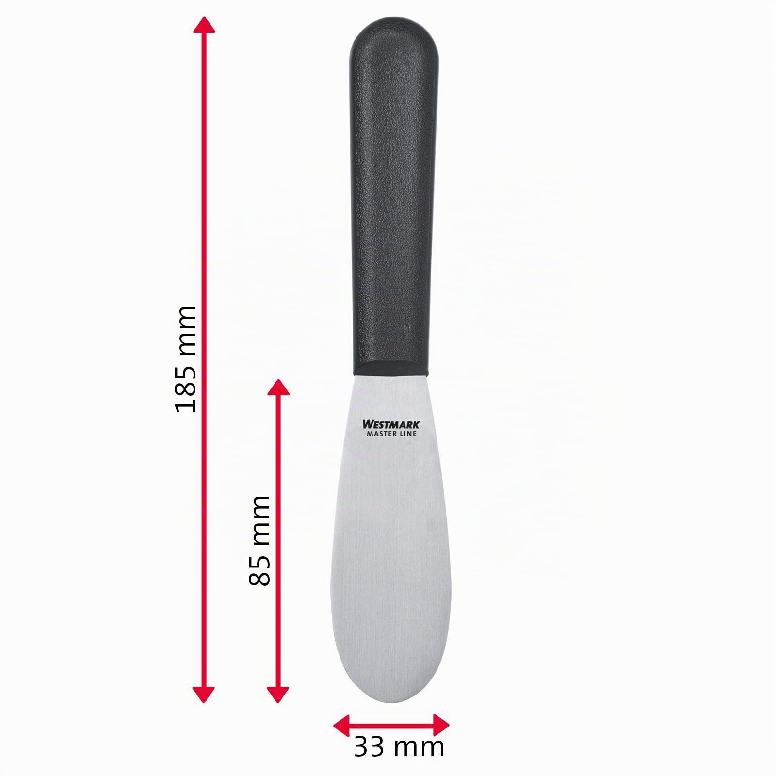 westmark-master-line-13572270-couteau-beurre-lame-8-5-x-3-3-cm-noir image 4