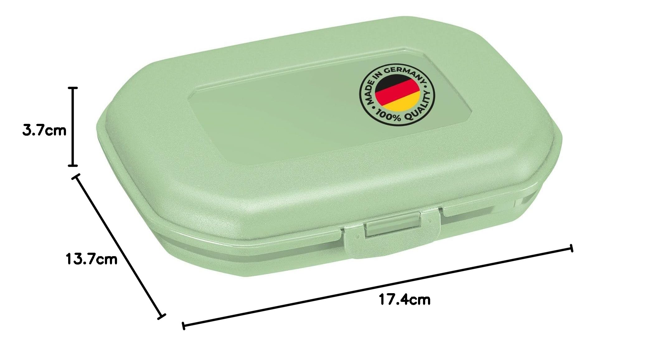 westmark-bo-te-snack-mini-fermeture-clic-plastique-sans-bpa-hauteur-3-7-cm-vert image 7
