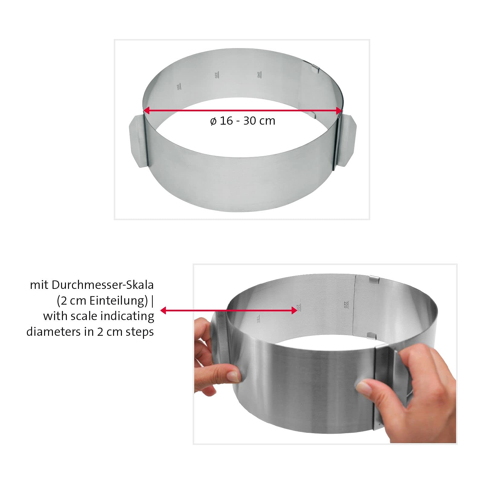 westmark-313122e6-classic-cercle-g-teau-cercle-tarte-en-acier-inoxydable-avec-gr image 8