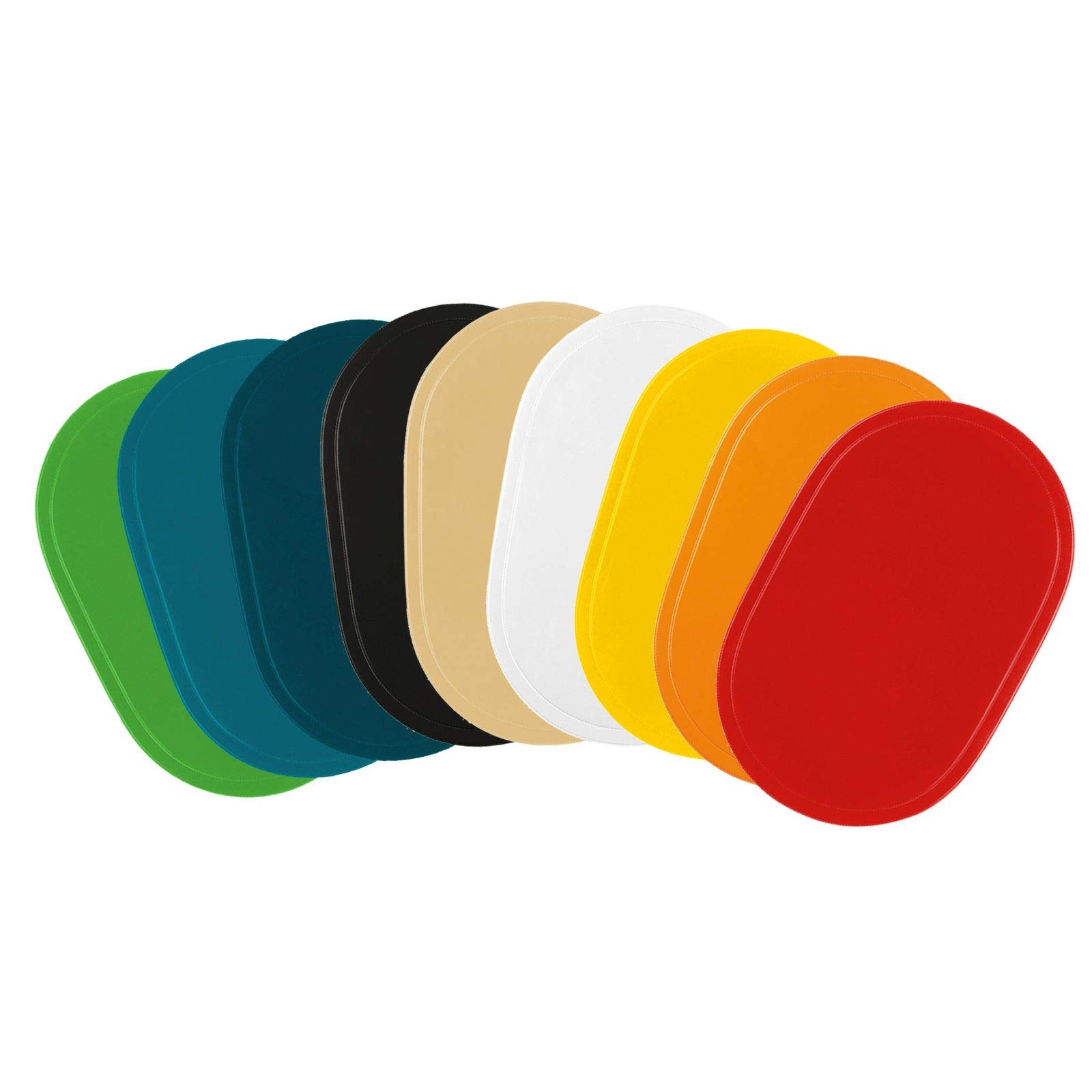 westmark-saleen-fun-set-de-4-sets-de-table-ovales-vinyle-45-5-x-29-cm-orange-010 image 7