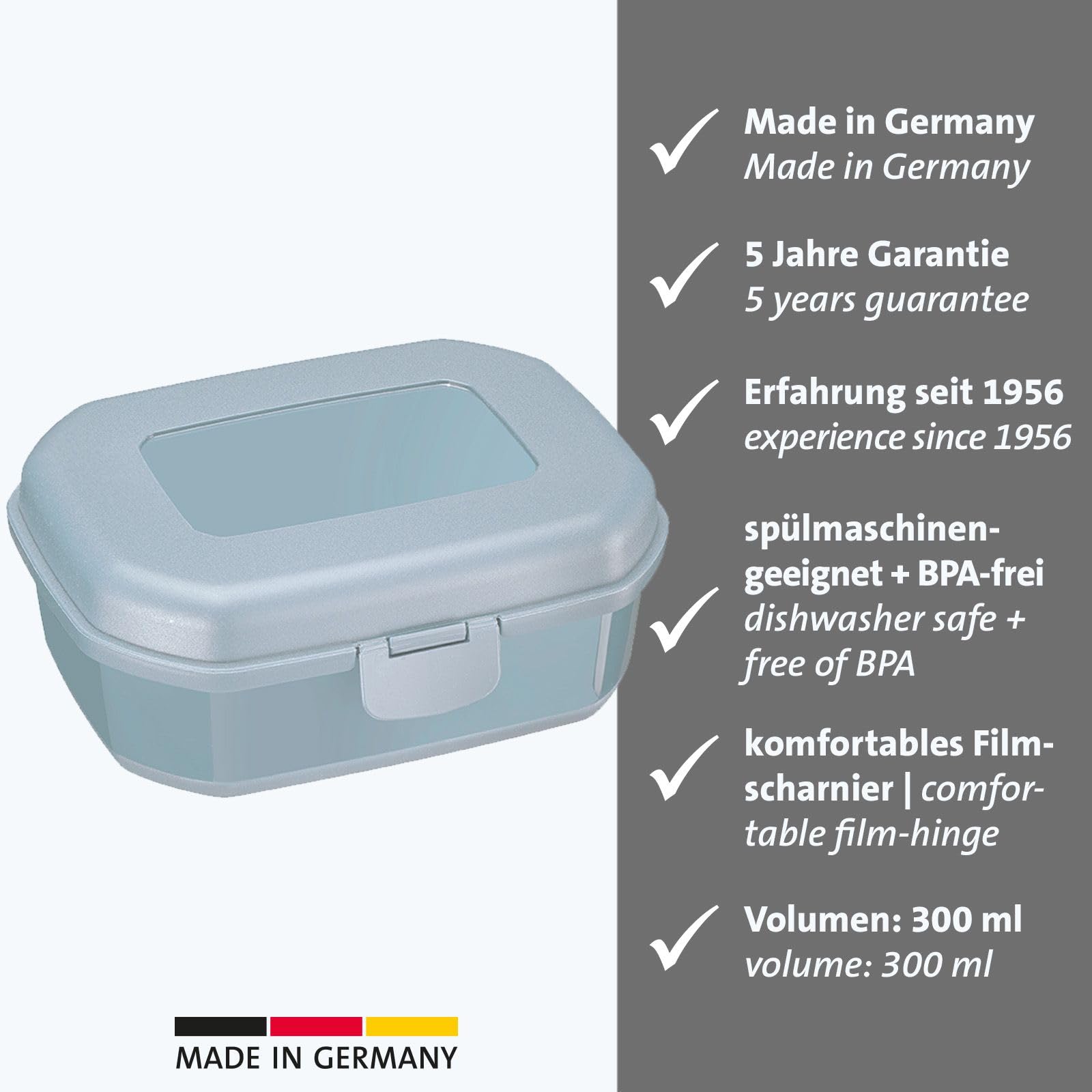 westmark-bo-te-snack-maxi-avec-fermeture-clic-env-7-4-cm-de-hauteur-plastique-sa image 2