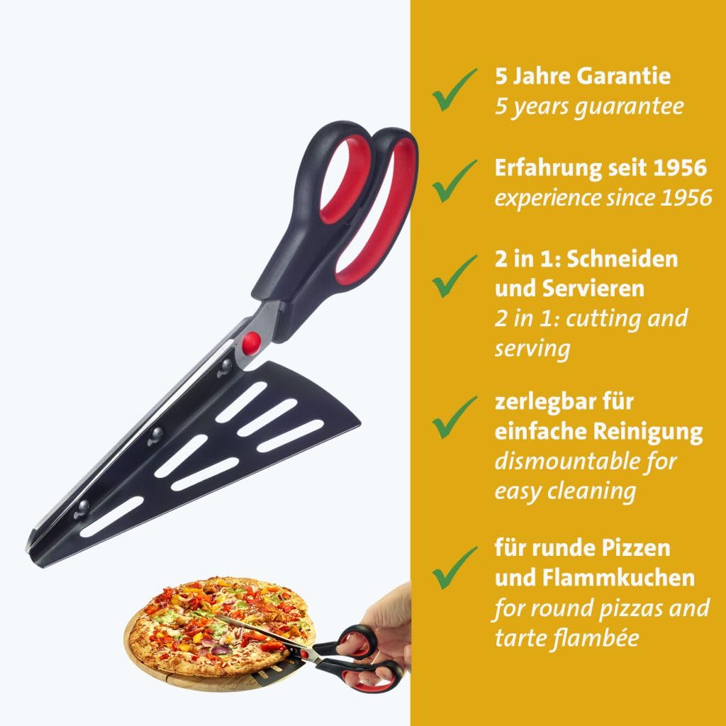 westmark-antonio-ciseaux-pizza-avec-pelle-de-service-int-gr-e-acier-inoxydable-s image 2