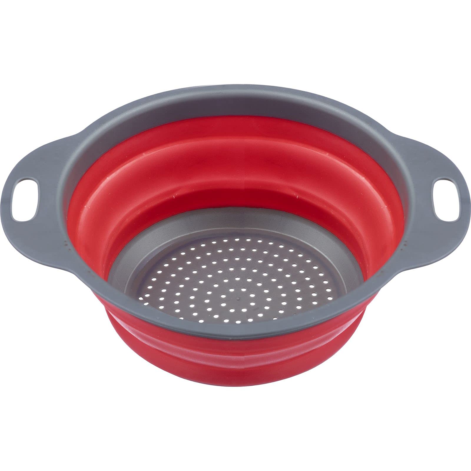 westmark-passoire-pliable-repliable-22-cm-plastique-pp-tpe-anthracite-rouge-2122 image 1