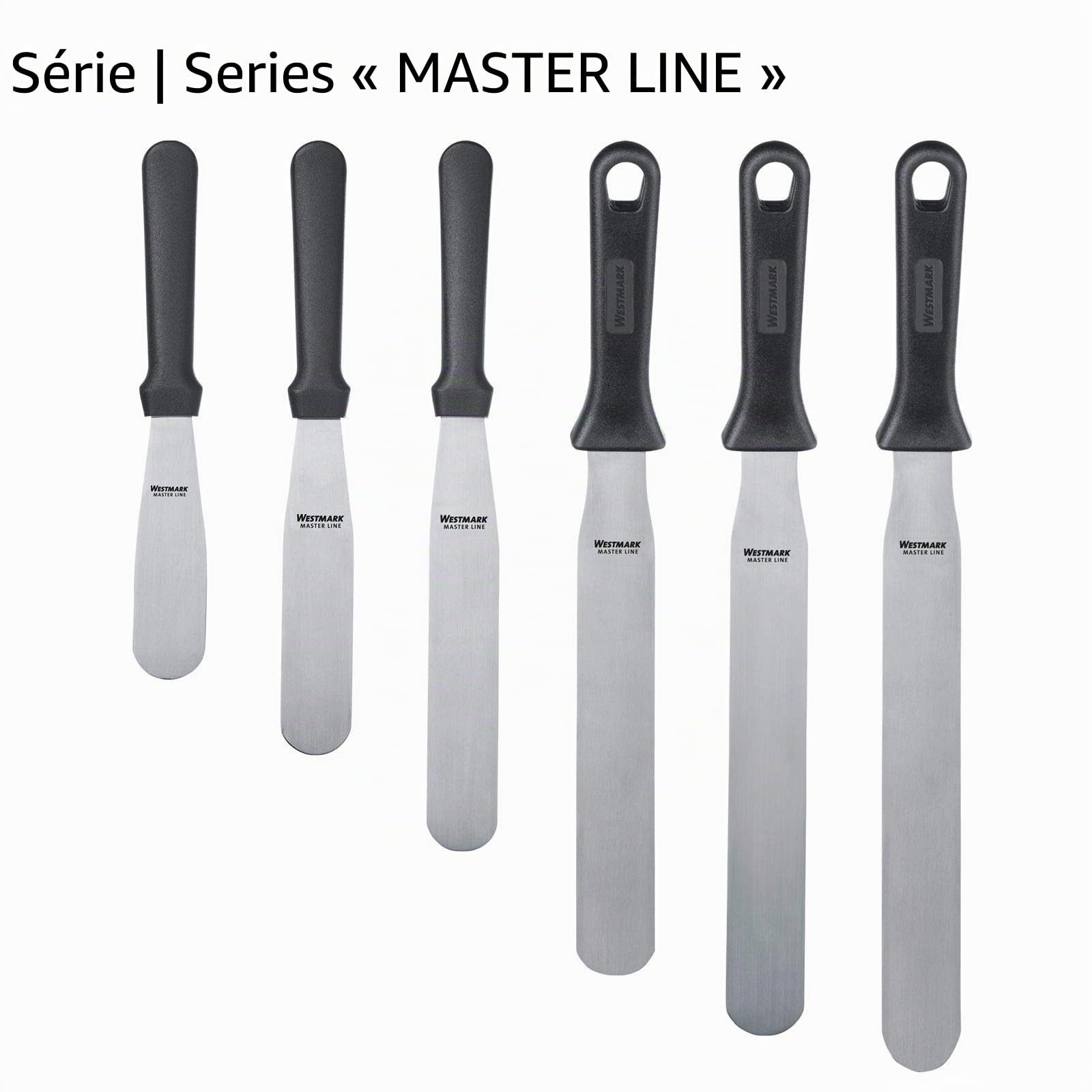 westmark-master-line-31182270-spatule-professionnelle-droite-flexible-22-5-cm-ac image 4