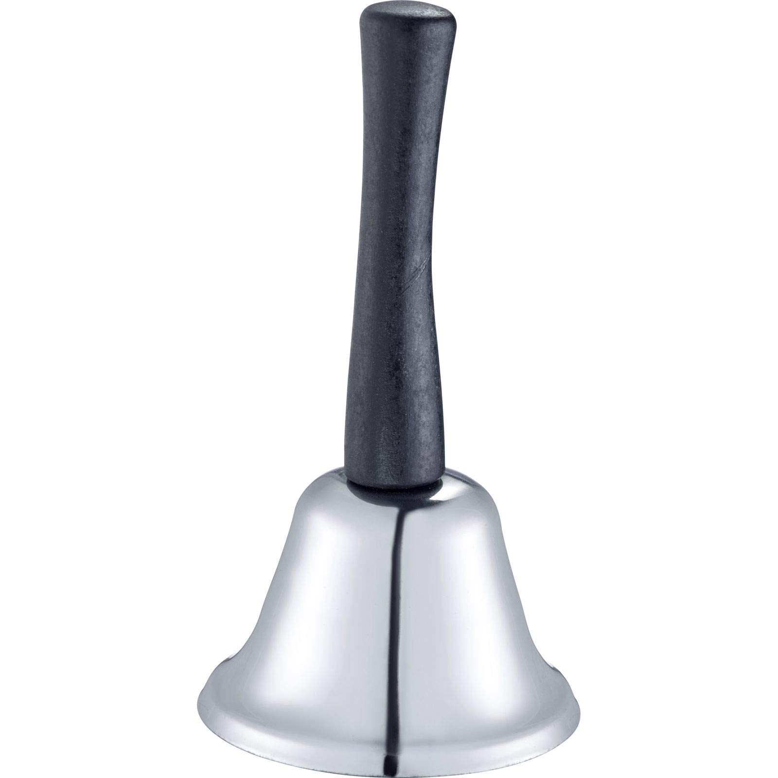 westmark-63252260-cloche-de-table-jingle-6-5-cm-son-clair-bois-et-acier-argent-n image 3