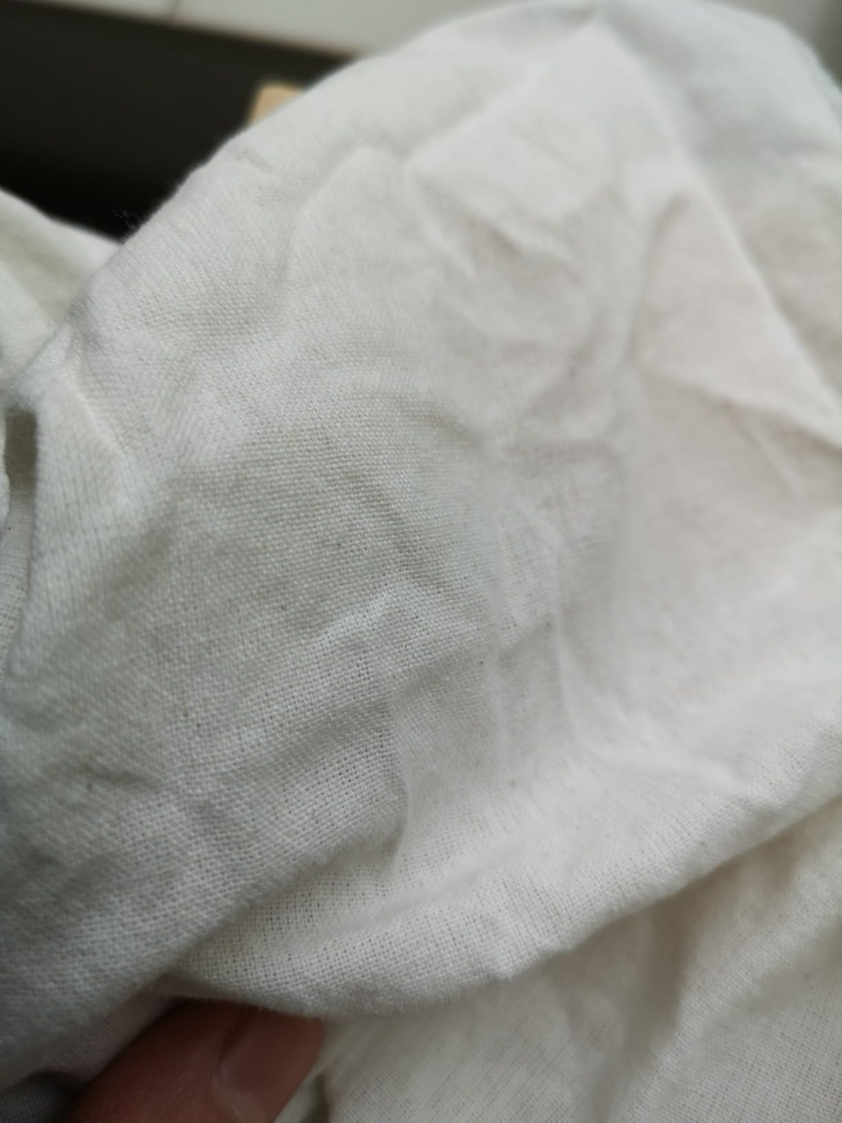 Coton pur de vraie qualité
