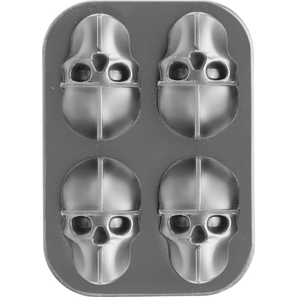 westmark-mr-skully-52232260-moule-gla-ons-t-te-de-mort-avec-couvercle-4-gla-ons- image 1