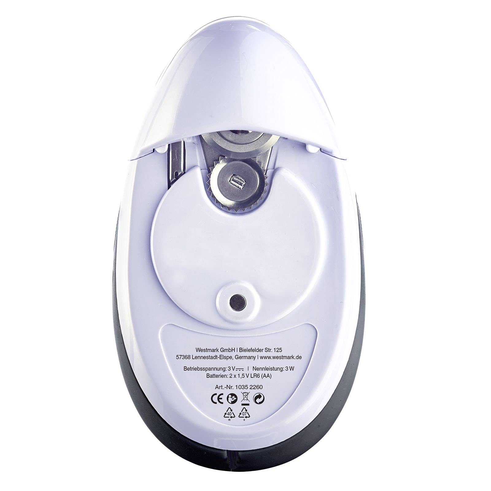 westmark-10352260-ouvre-bo-te-automatico-blanc-anthracite-rouge image 4