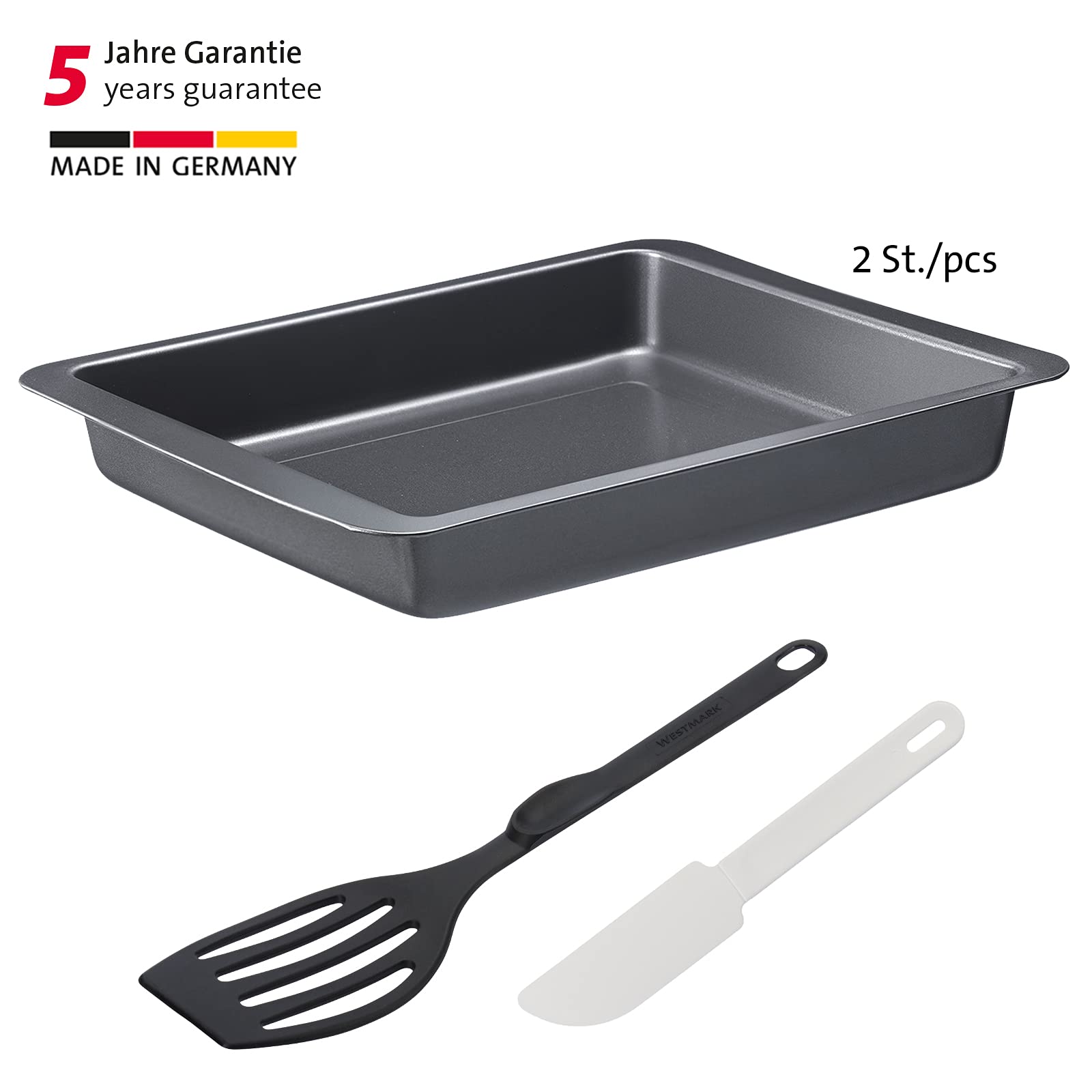 westmark-set-de-p-tisserie-flonal-4-pi-ces-2-moules-anti-adh-sifs-d-mouloir-g-te image 2