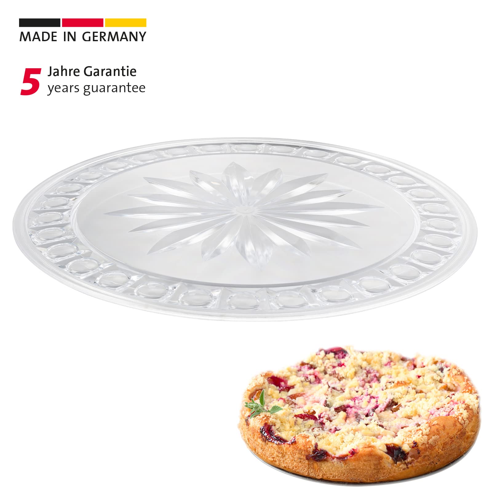 westmark-plat-g-teau-31-cm-aspect-verre-plastique-incassable-transparent-made-in image 2