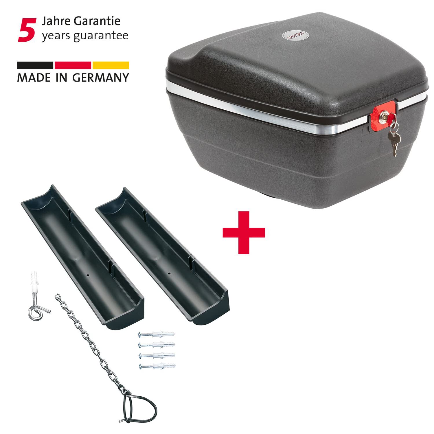westmark-5430gee9-touring-tresor-coffre-de-v-lo-verrouillable-14-litres-avec-sup image 2