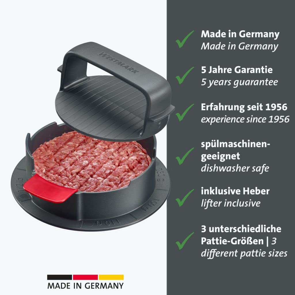 westmark-hamburgermaker-vario-plus-62352260-presse-hamburgers-r-glable-3-tailles image 2