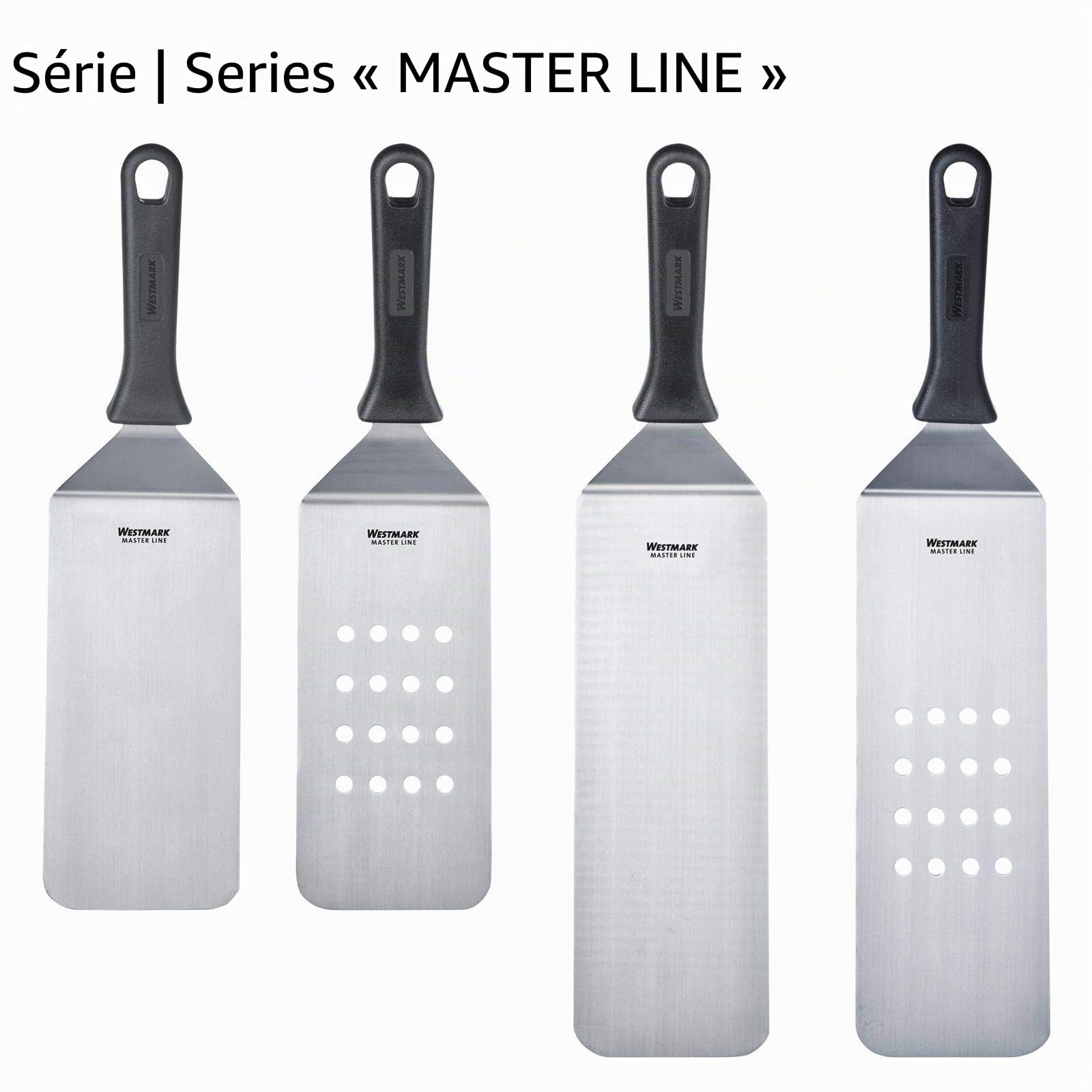 westmark-13402270-spatule-grattoir-professionnelle-master-line-lame-coud-e-flexi image 4