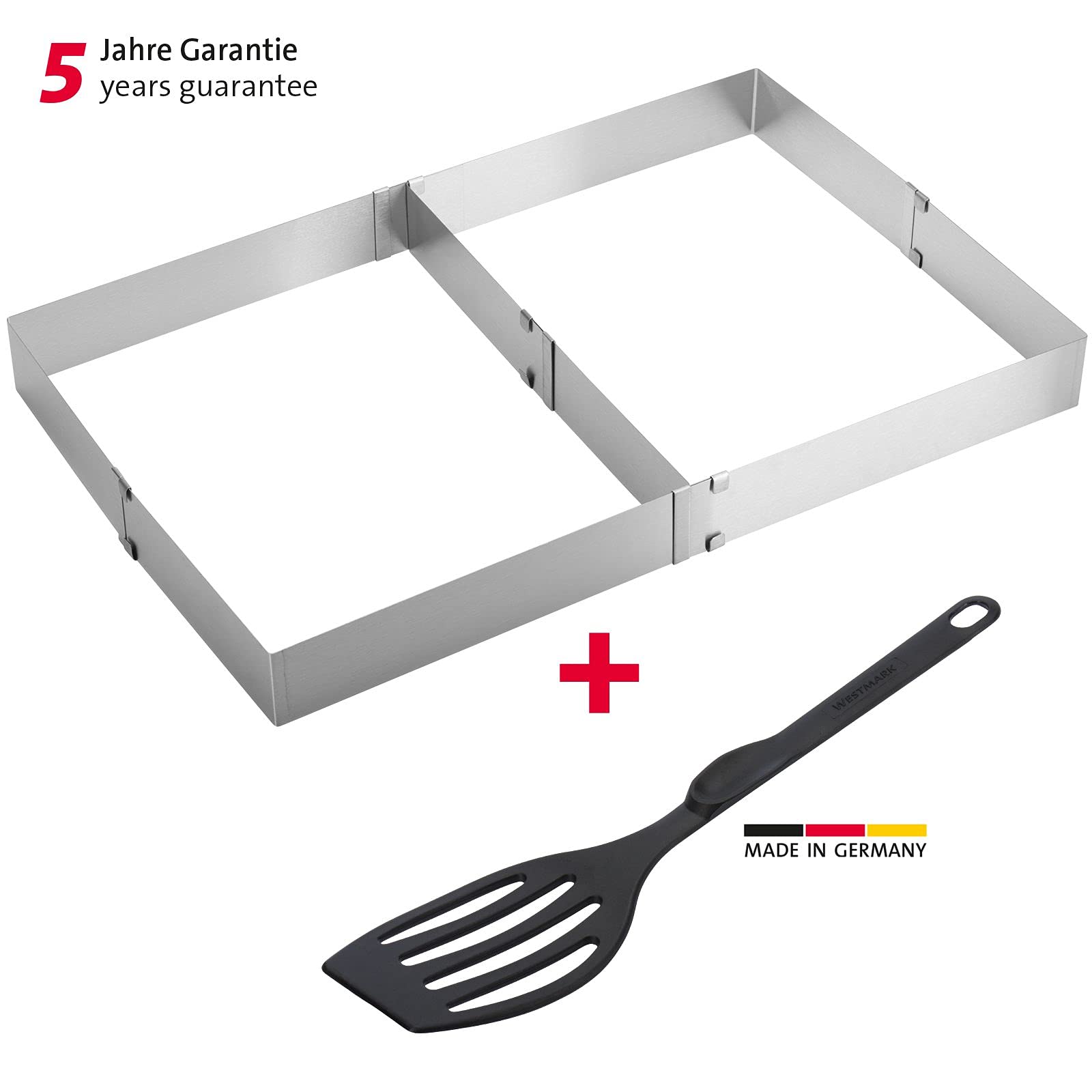 westmark-313222e7-cadre-pizza-avec-s-parateur-en-acier-inoxydable-pelle-et-spatu image 2