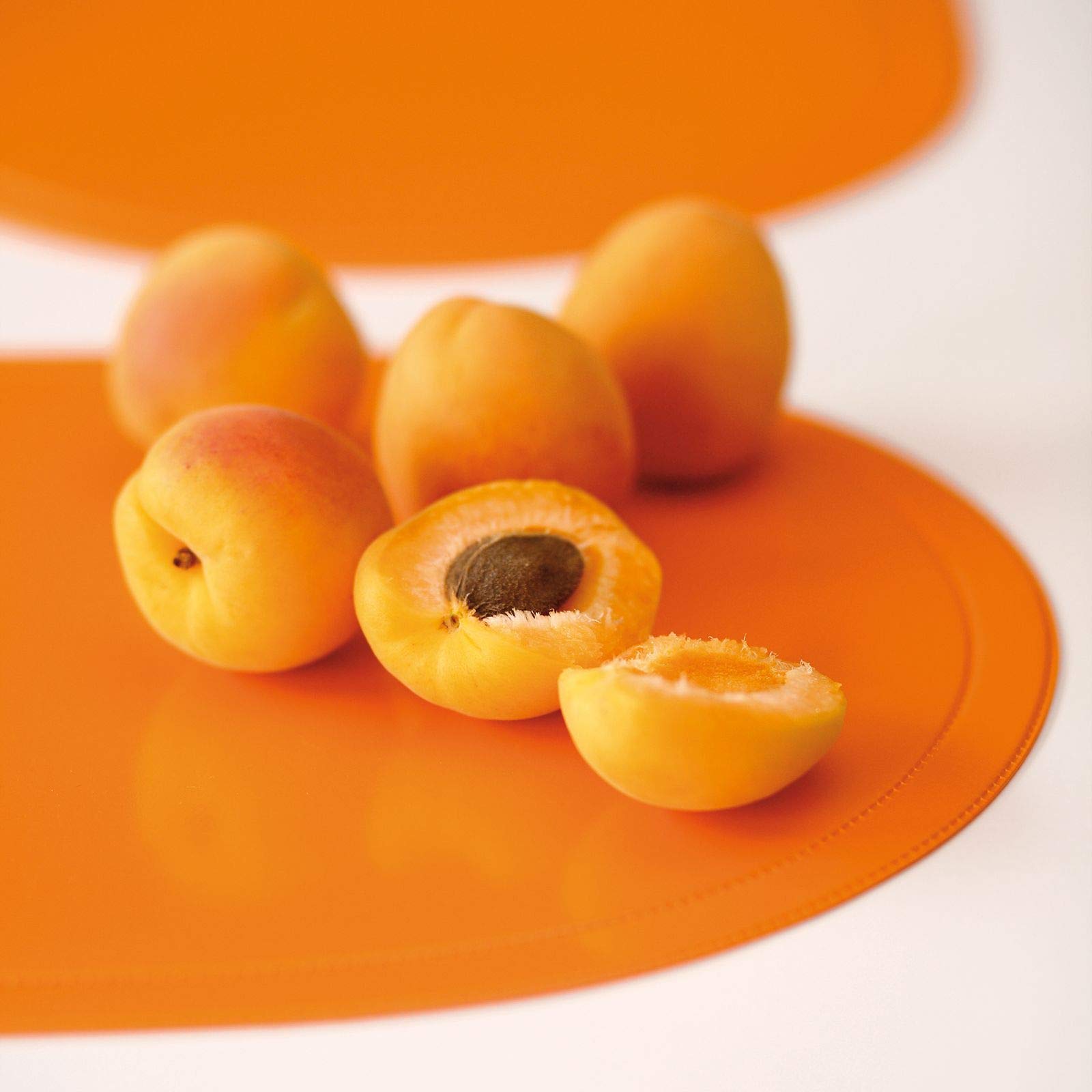 westmark-saleen-fun-set-de-4-sets-de-table-ovales-vinyle-45-5-x-29-cm-orange-010 image 4