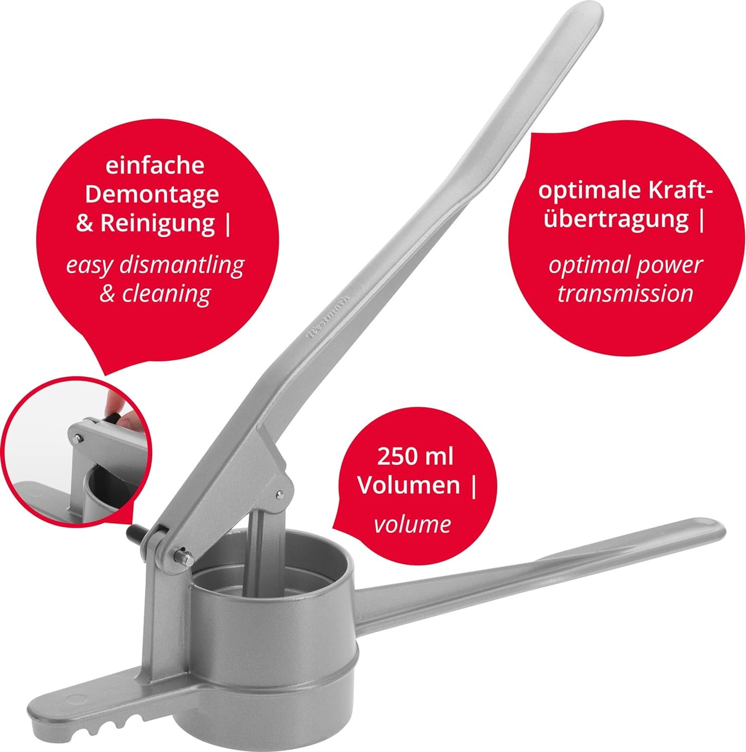 westmark-sp-tzlechef-61202260-presse-sp-tzle-et-pommes-de-terre-en-aluminium-mou image 3