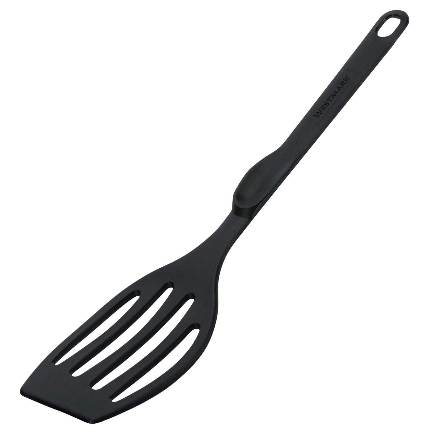 westmark-spatule-po-le-fendue-flonal-28-3-cm-plastique-pa-antiadh-sive-noir-2035 image 1