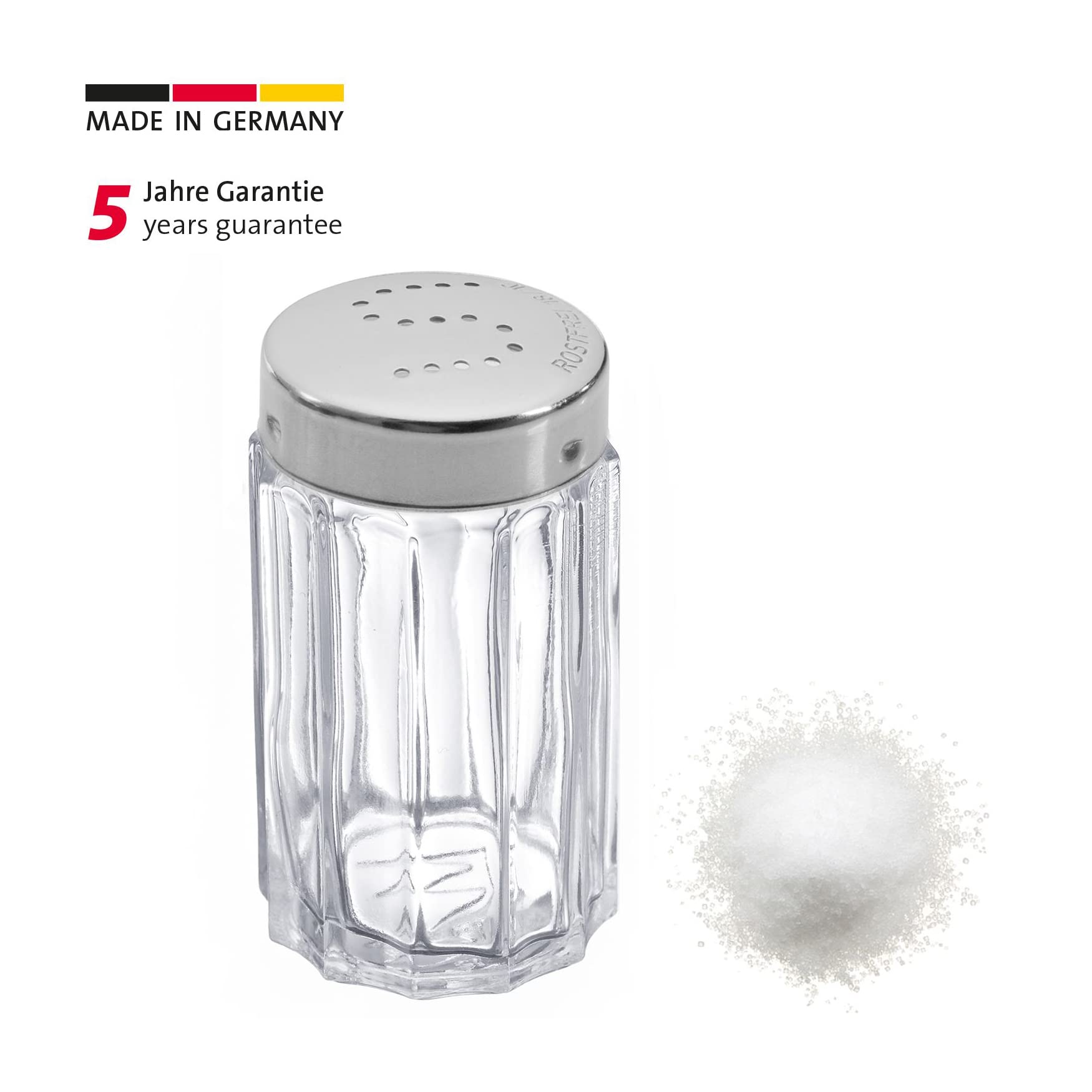 westmark-traditionell-sali-re-en-verre-et-acier-inoxydable-set-de-10-50-ml-bec-d image 2