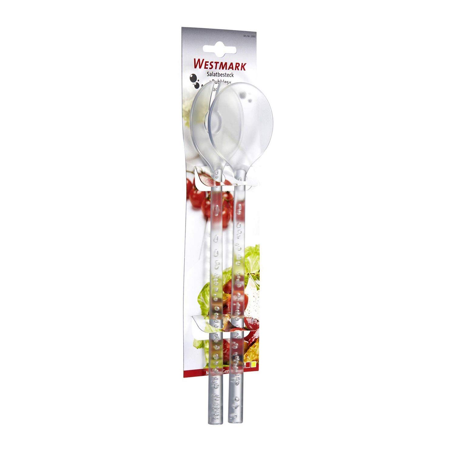 westmark-20922270-couverts-salade-2-pi-ces-bubbles-design-bulles-d-air-plastique image 7